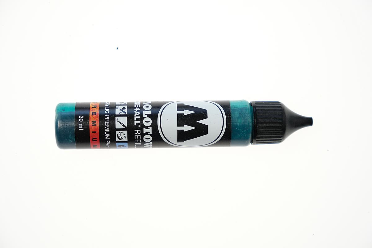 One4all Acrylic Paint Marker Refill Lagoon Blue 30 Ml 206