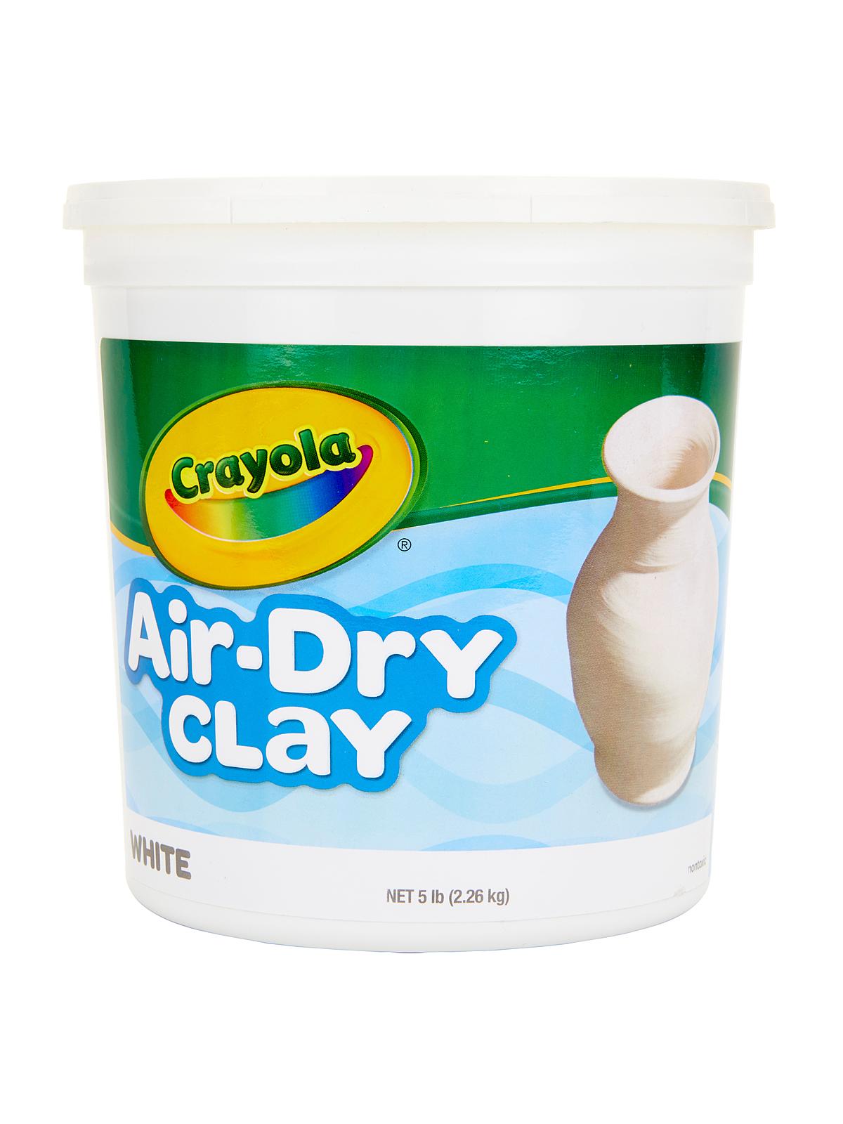 Air-Dry Clay 5 lb. bucket white