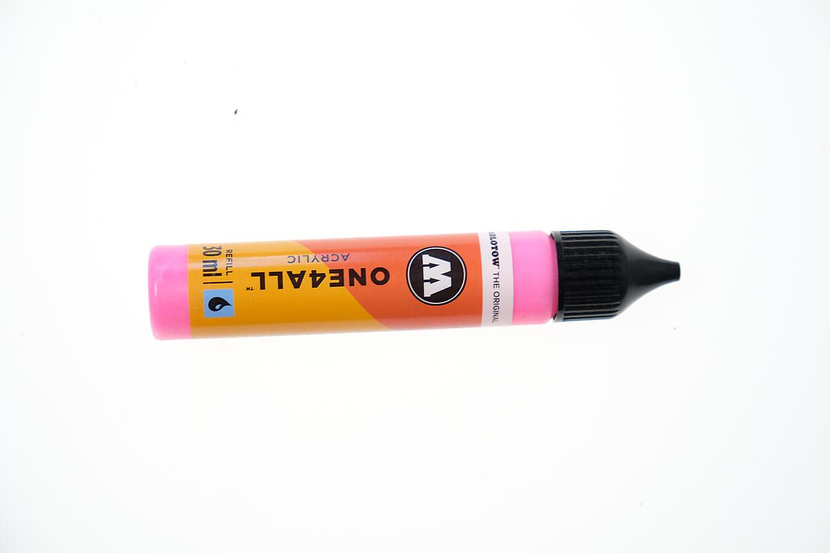 One4all Acrylic Paint Marker Refill Neon Pink Fluorescent 30 Ml 217