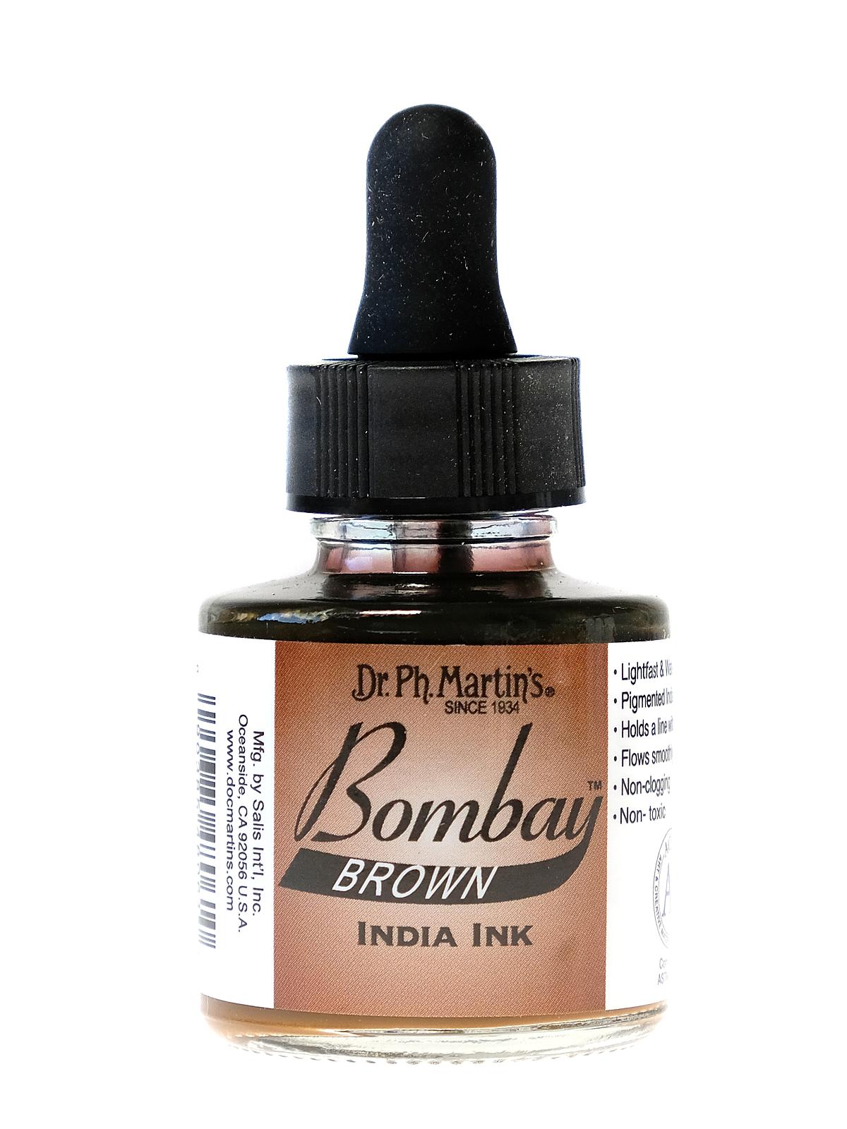 Bombay India Ink 1 Oz. Brown