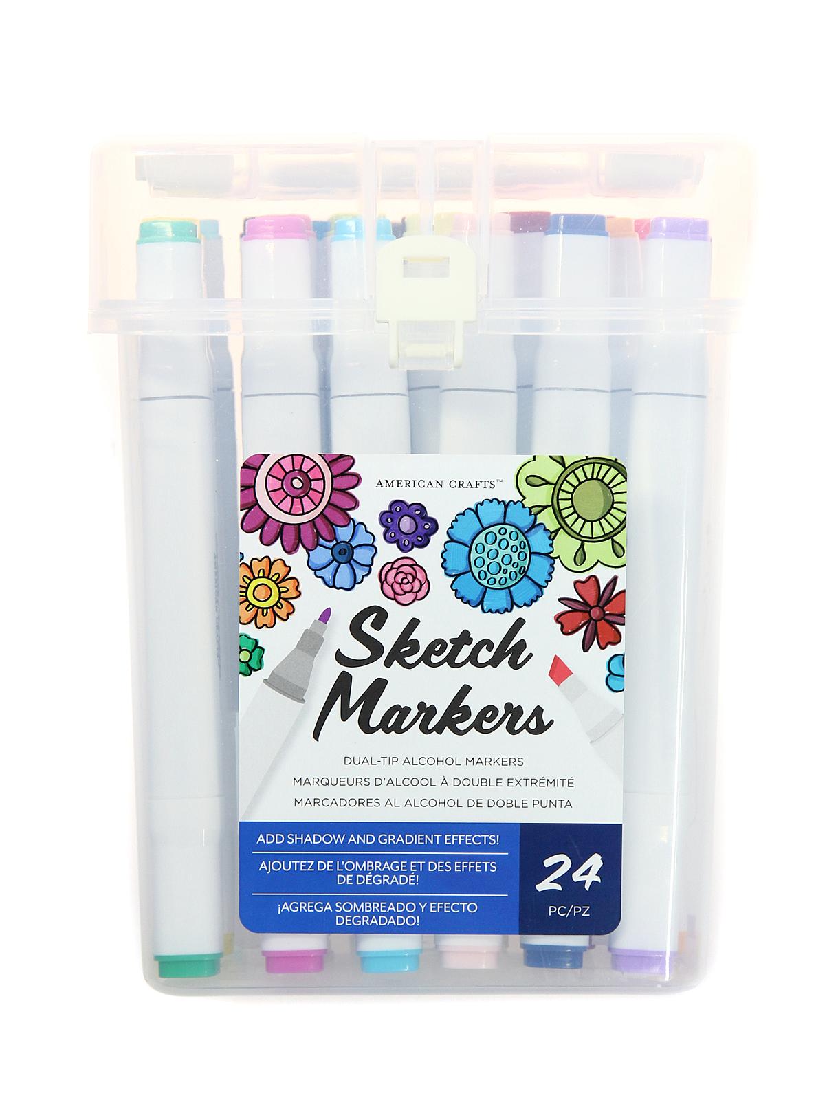 Sketch Markers assorted set of 24