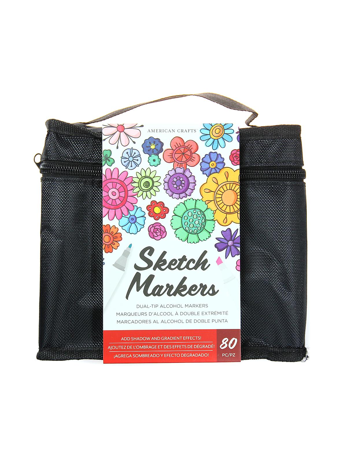 Sketch Markers assorted set of 80