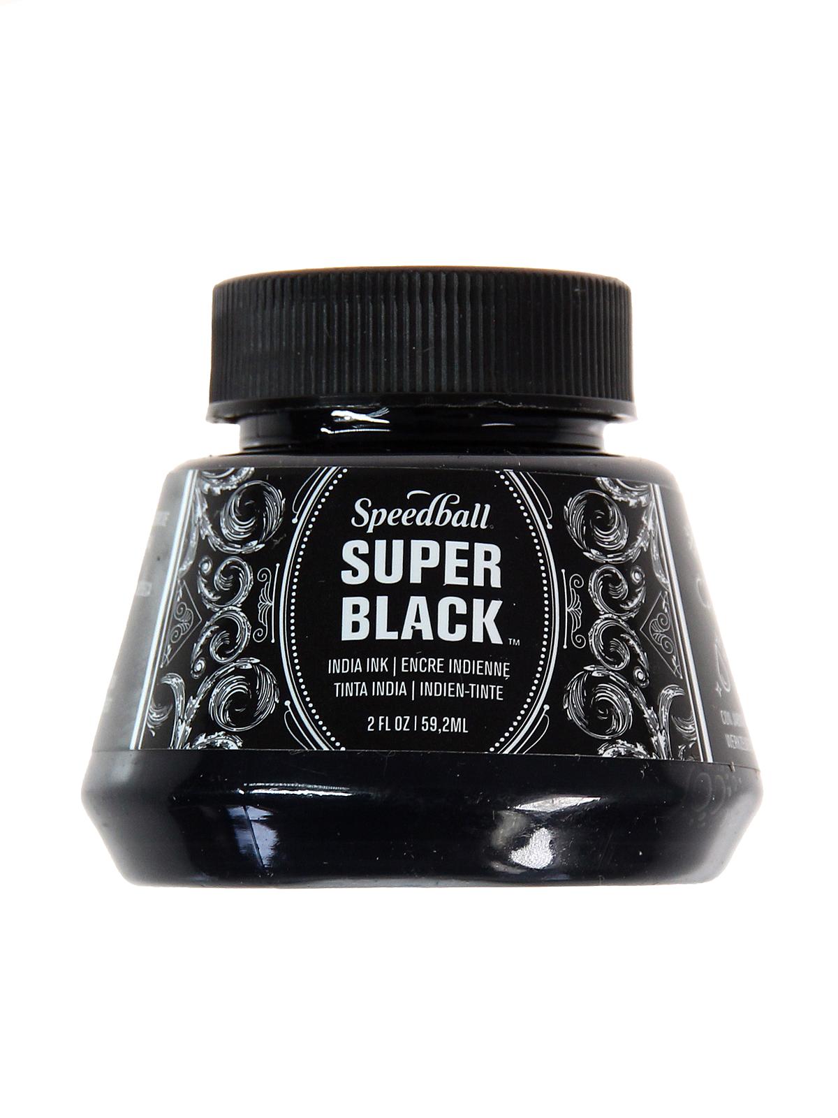 Super Black India Ink 2 oz.