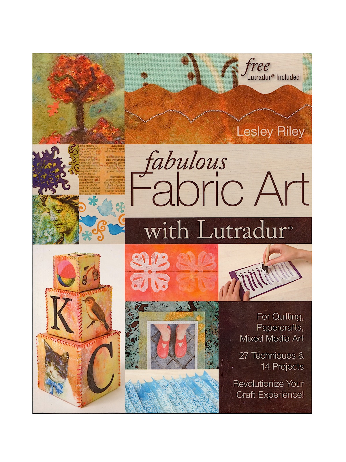 Fabulous Fabric Art With Lutradur Each