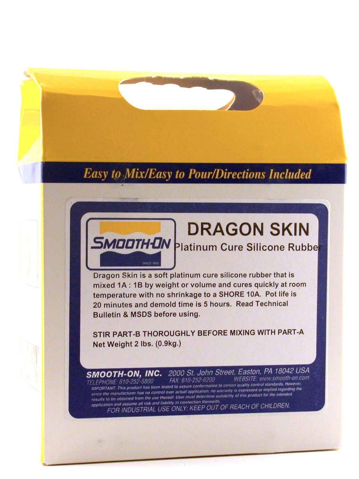 Dragon Skin platinum cure silicone rubber