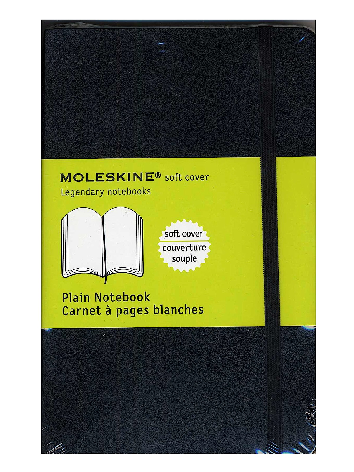 Classic Soft Cover Notebooks black 3 1 2 in. x 5 1 2 in. 192 pages, unlined