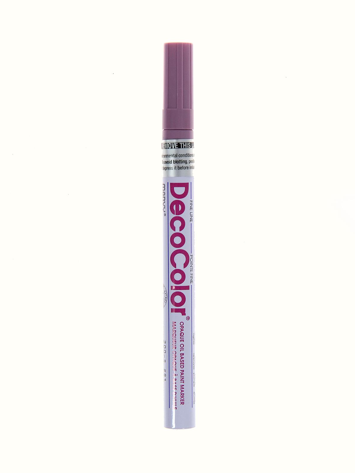 Decocolor Oil-Based Paint Markers pale mauve fine