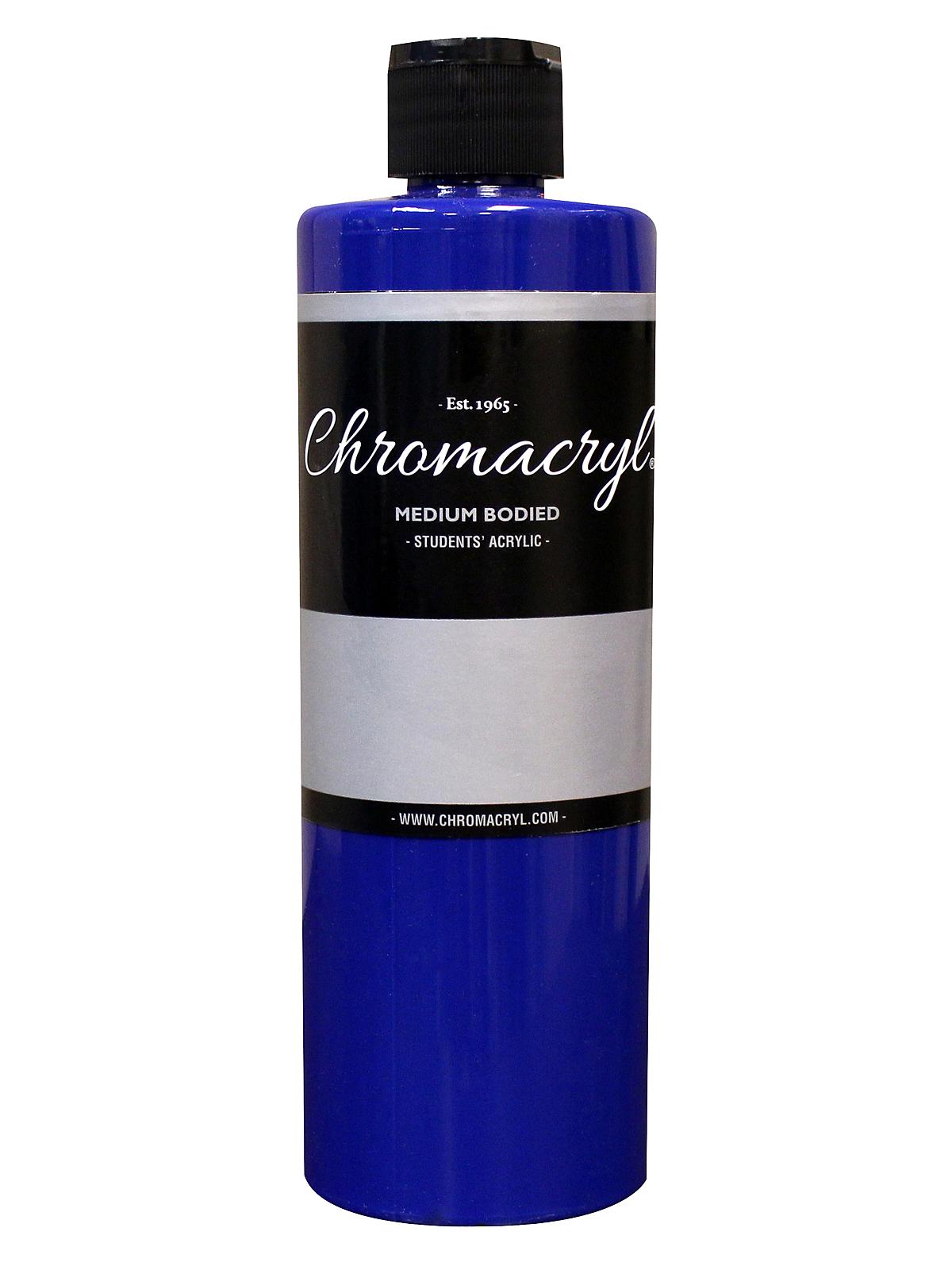 Chromacryl Students' Acrylic Paints cool blue 500 ml