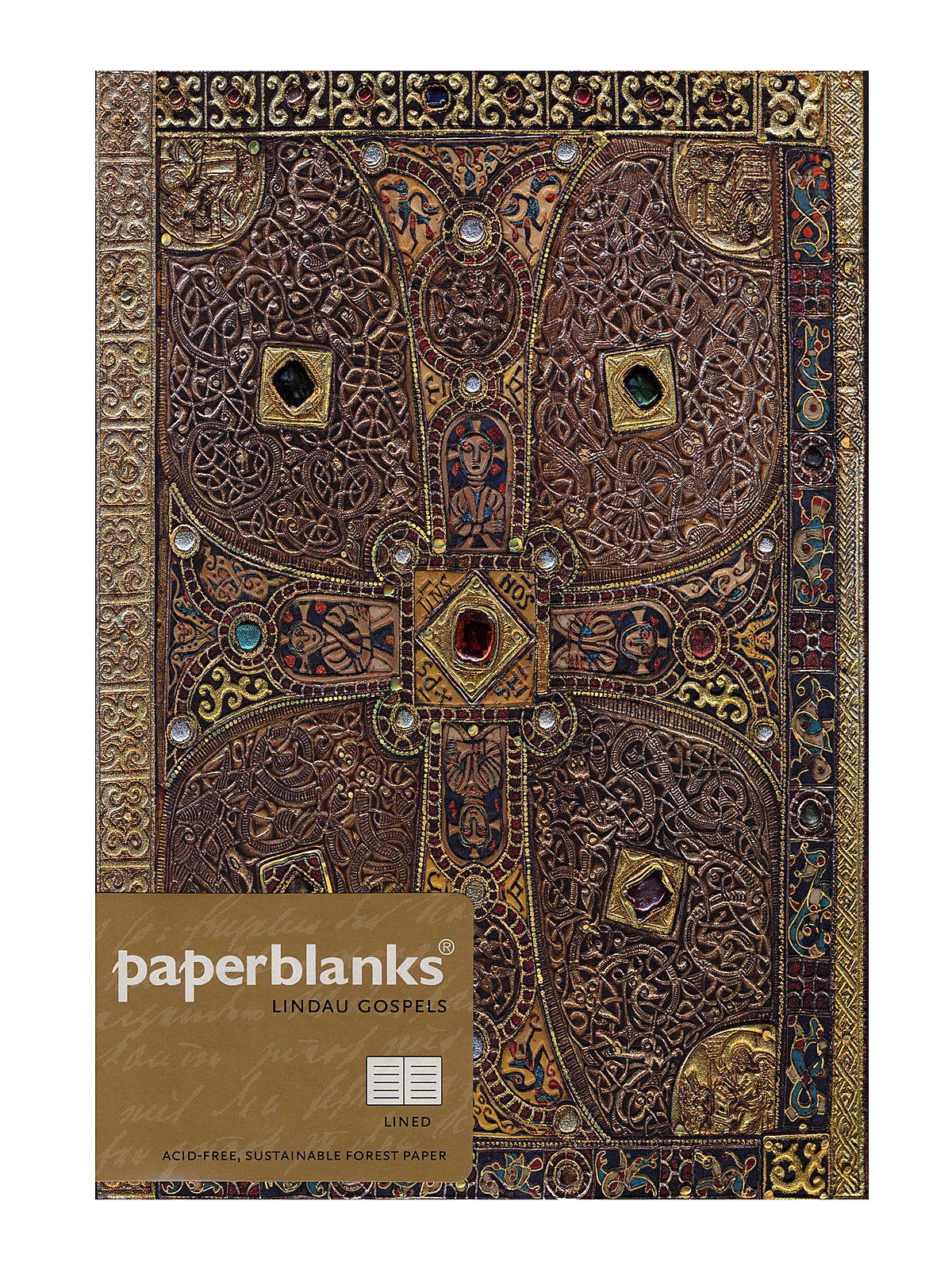 Lindau Gospels Journals Midi 5 in. x 7 in. 144 pages, lined