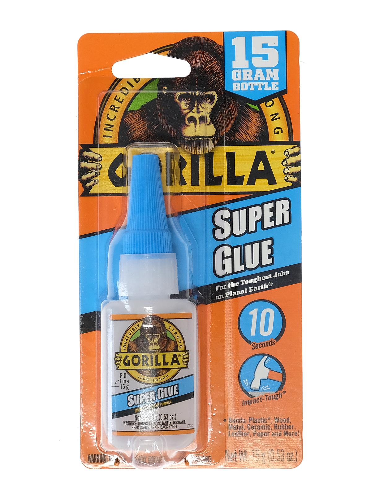 Super Glue 15 G (0.53 Oz.) Bottle