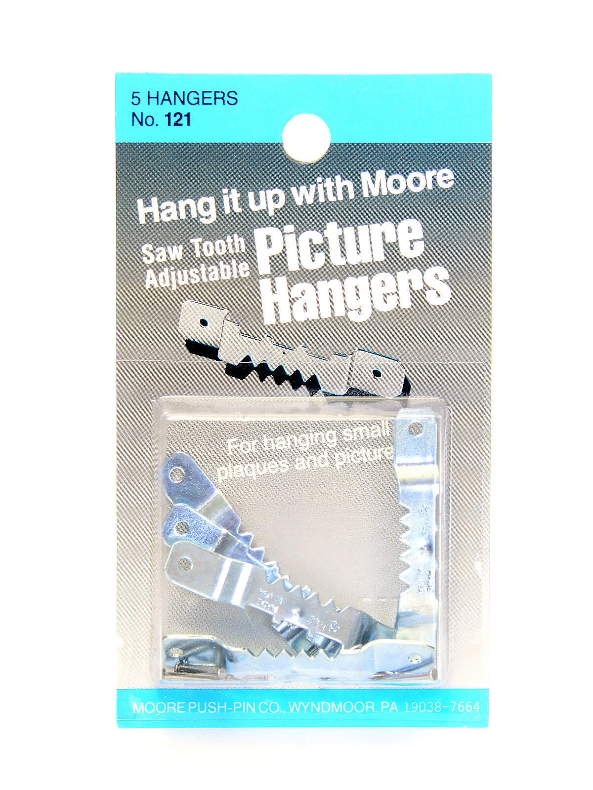 Saw Tooth Adjustable Picture Hangers 1 In. Pack Of 5