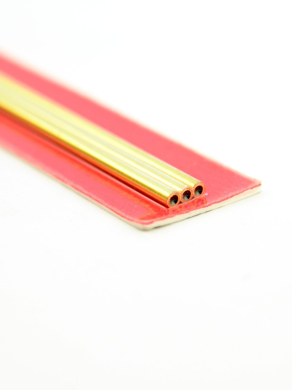 Metal Tubing brass 3 32 in. x .014 in. x 12 in. 3 piece set