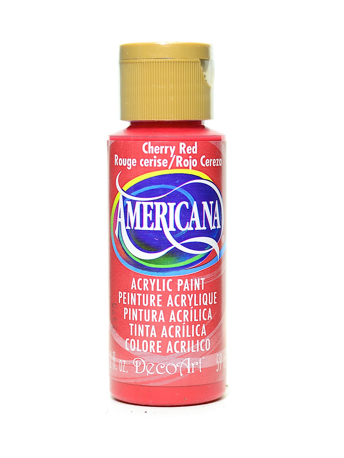 Americana Acrylic Paints cherry red 2 oz.
