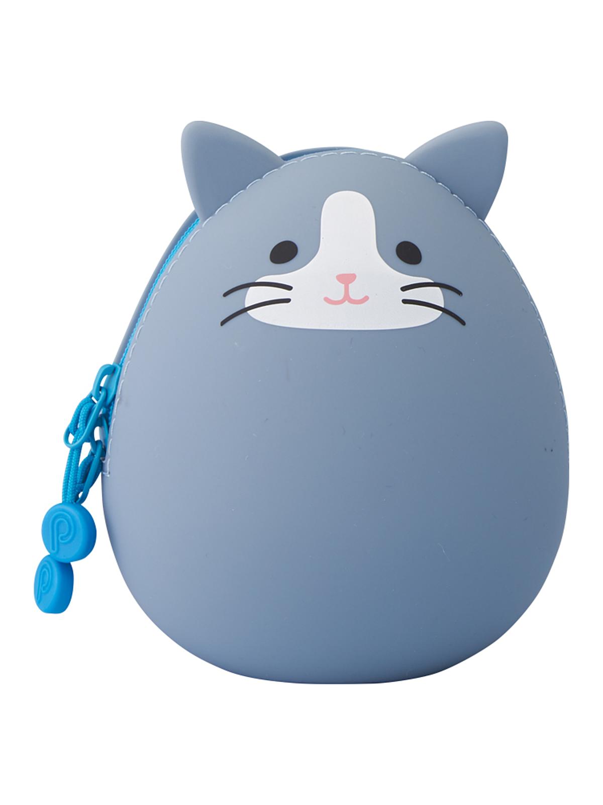 Egg Pouch Gray Cat