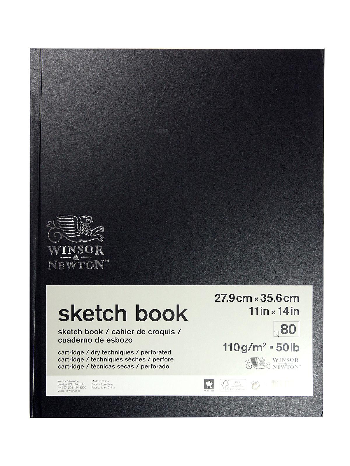 Sketch Books hardbound 11 in. x 14 in. 80 sheets