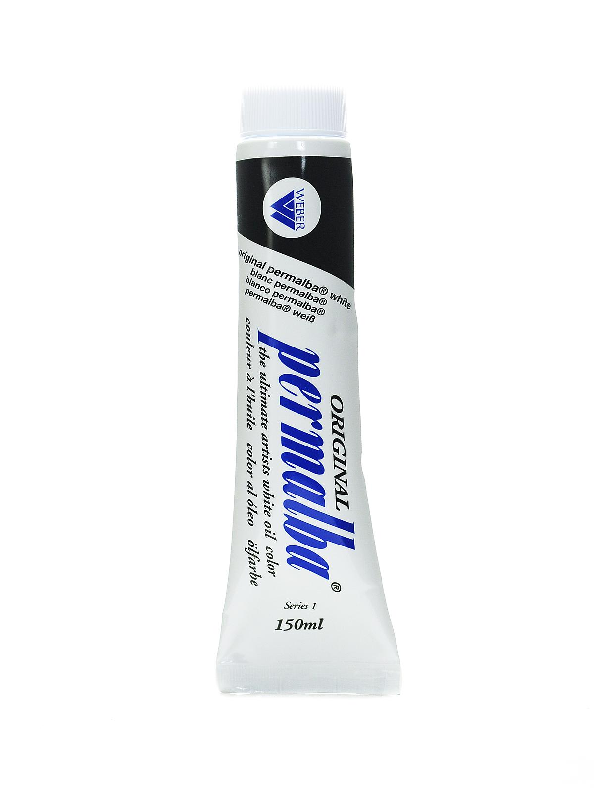 Original Permalba White Oil Color 150 ml each