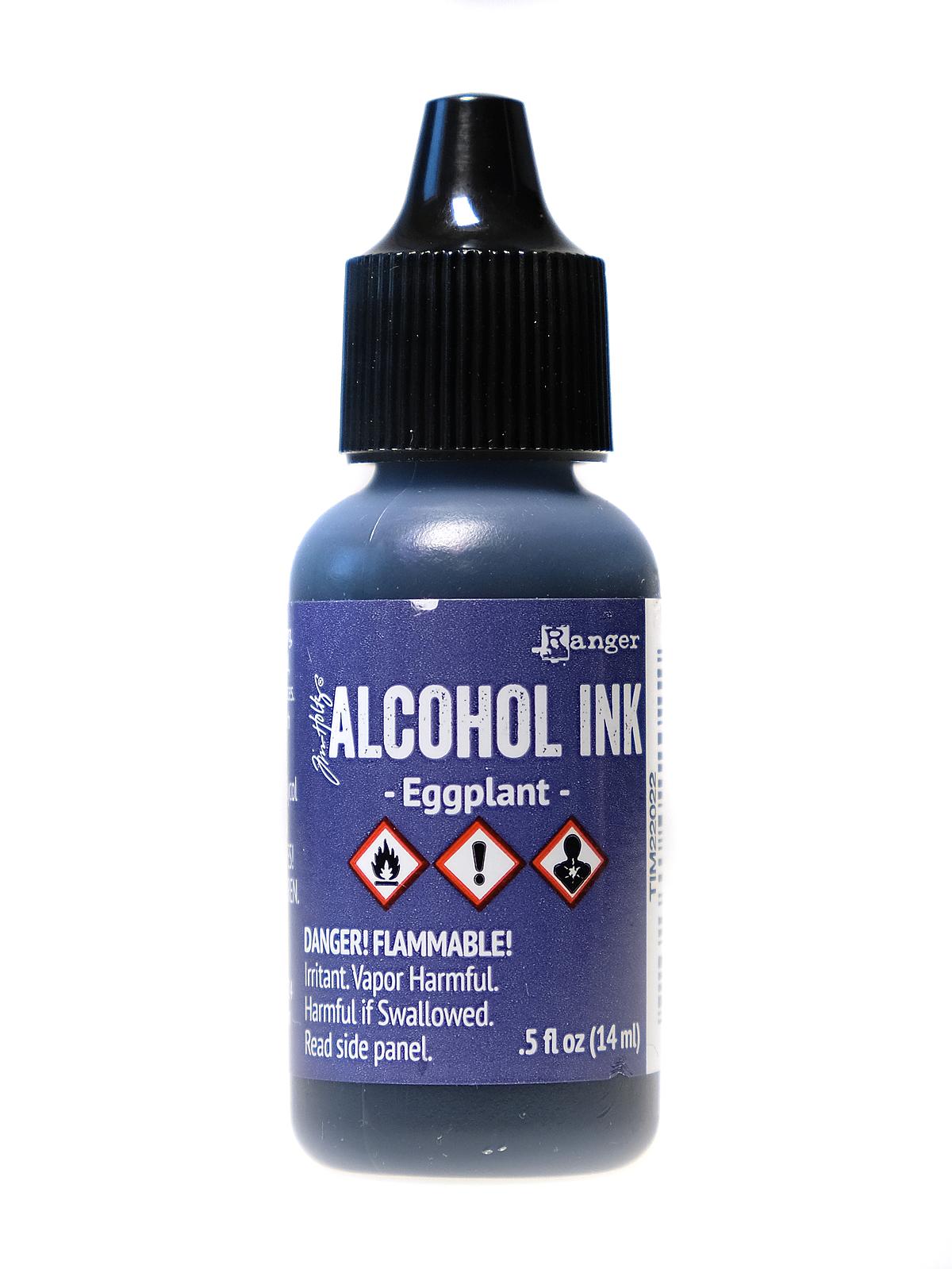 Tim Holtz Alcohol Inks eggplant 0.5 oz. bottle