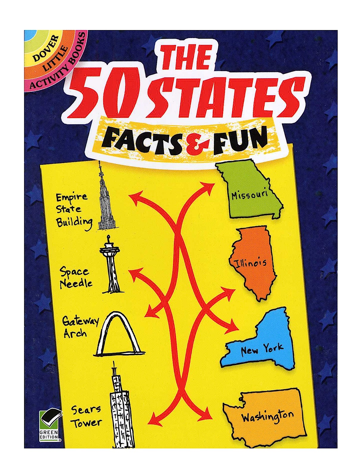 Little Activity Book 50 States Facts & Fun
