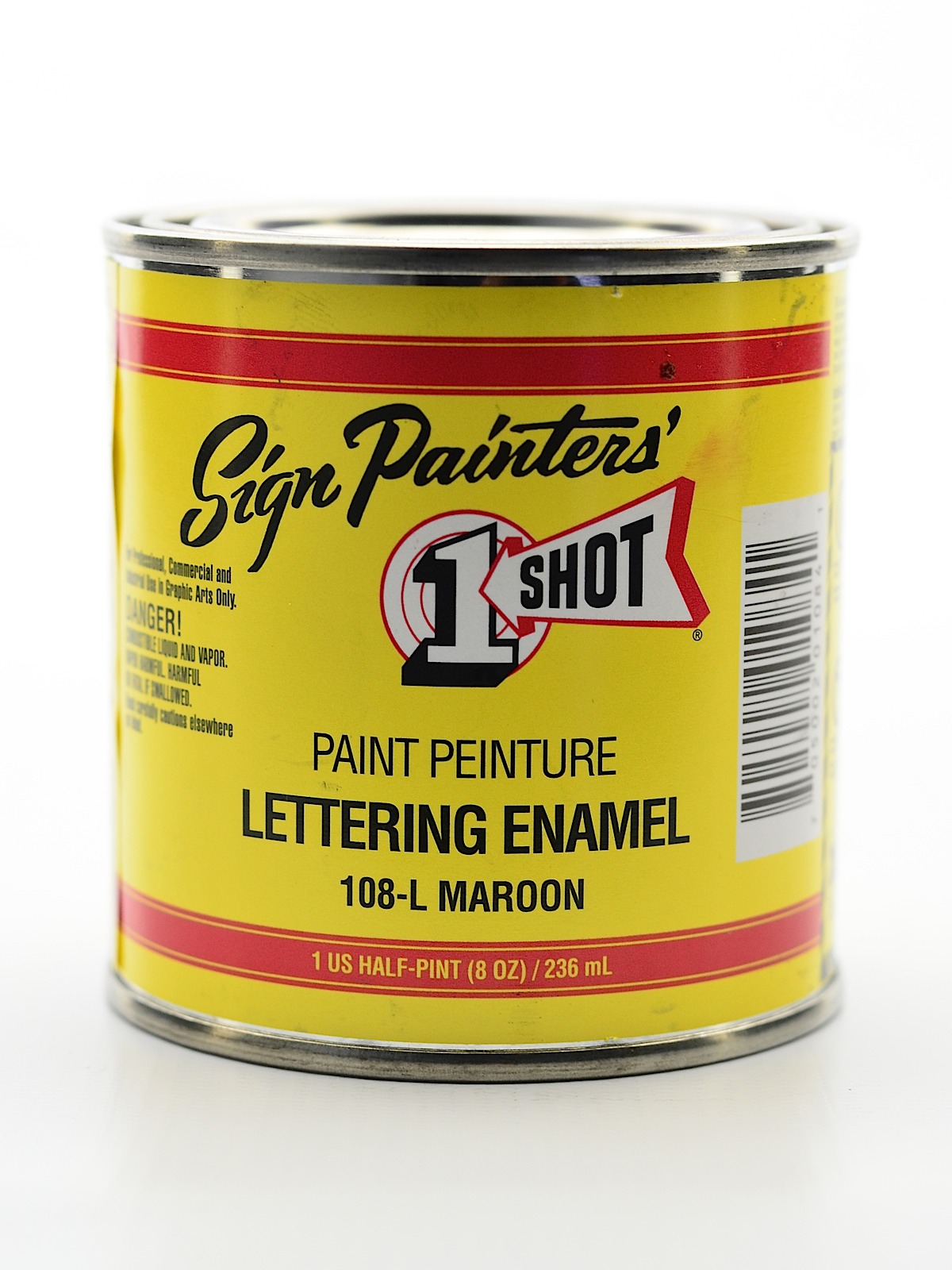 Lettering Enamel Maroon Half Pint 108L