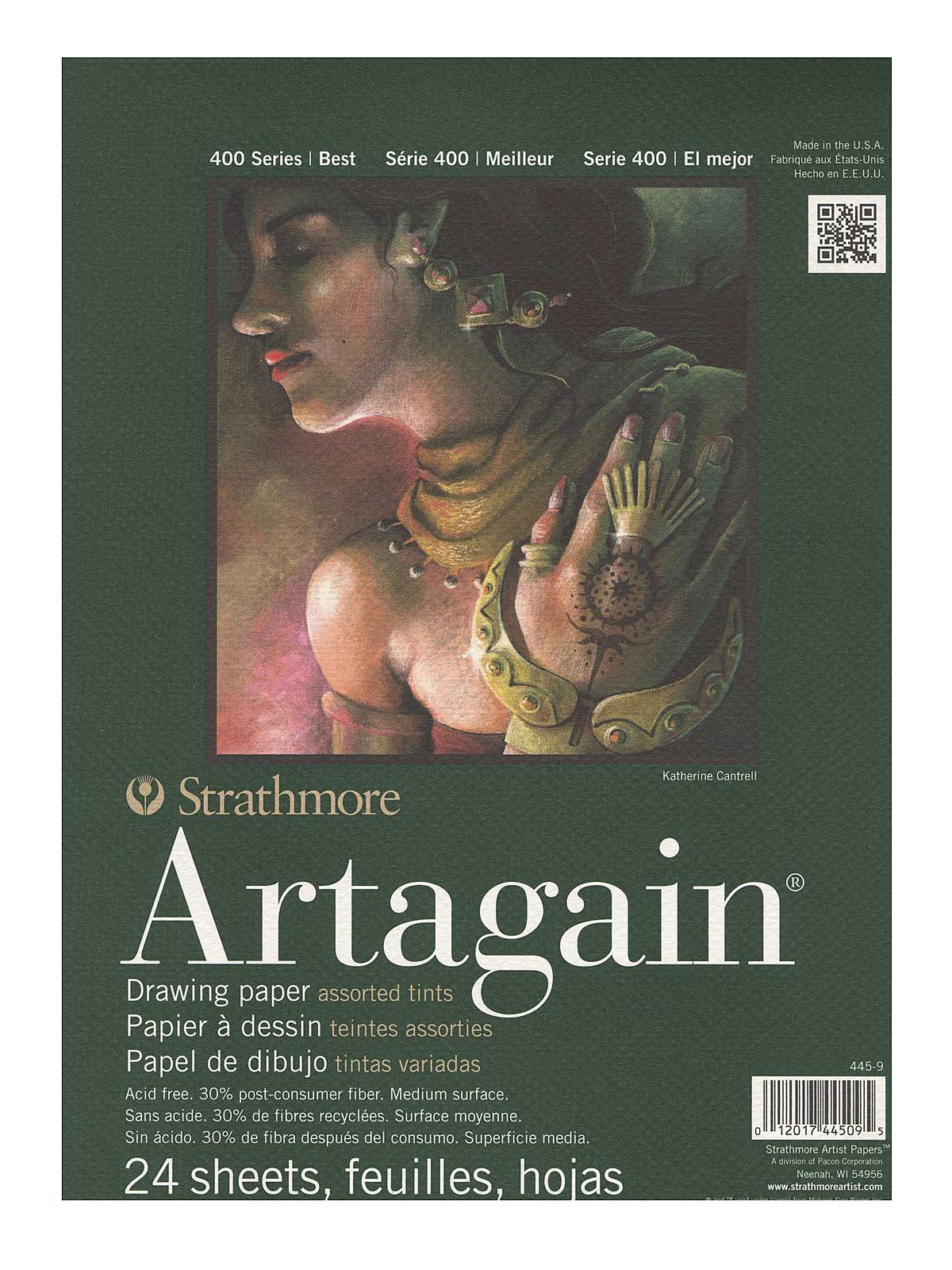 400 Series Artagain Pads assorted tints 9 in. x 12 in.