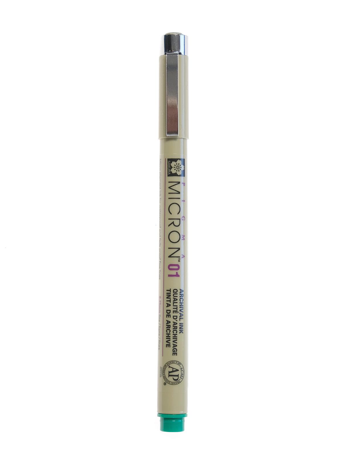 Pigma Micron green 01 (0.25 mm)