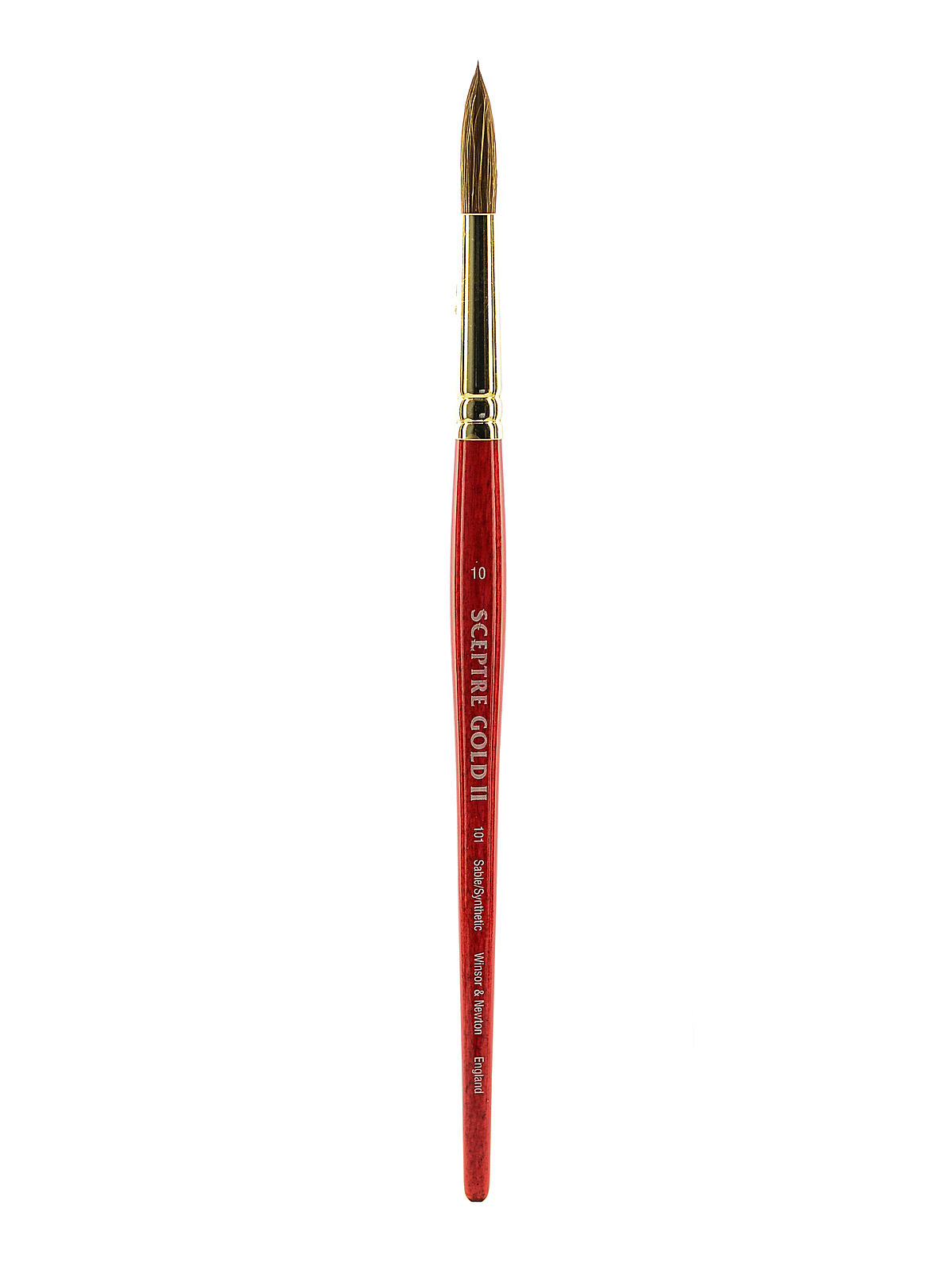 Sceptre Gold II Short Handled Brushes 10 round 101
