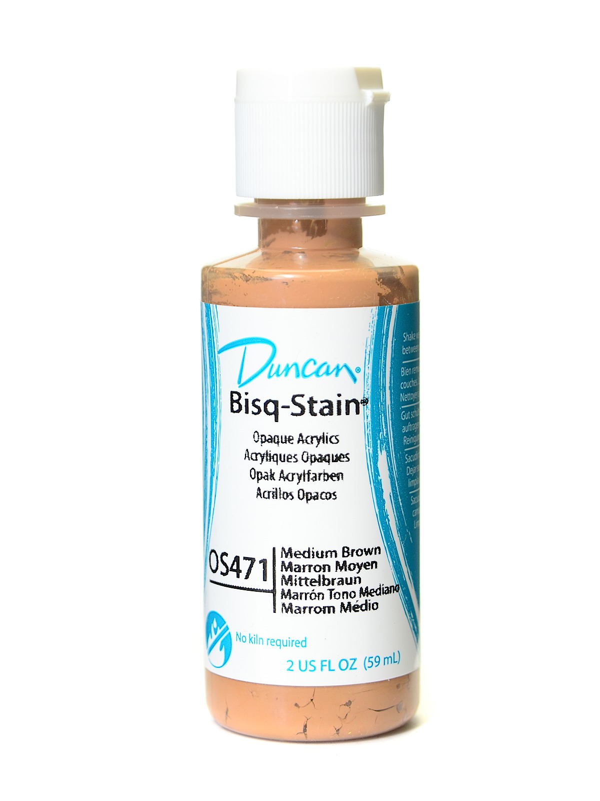 Bisq-stain Opaques Medium Brown 2 Oz.