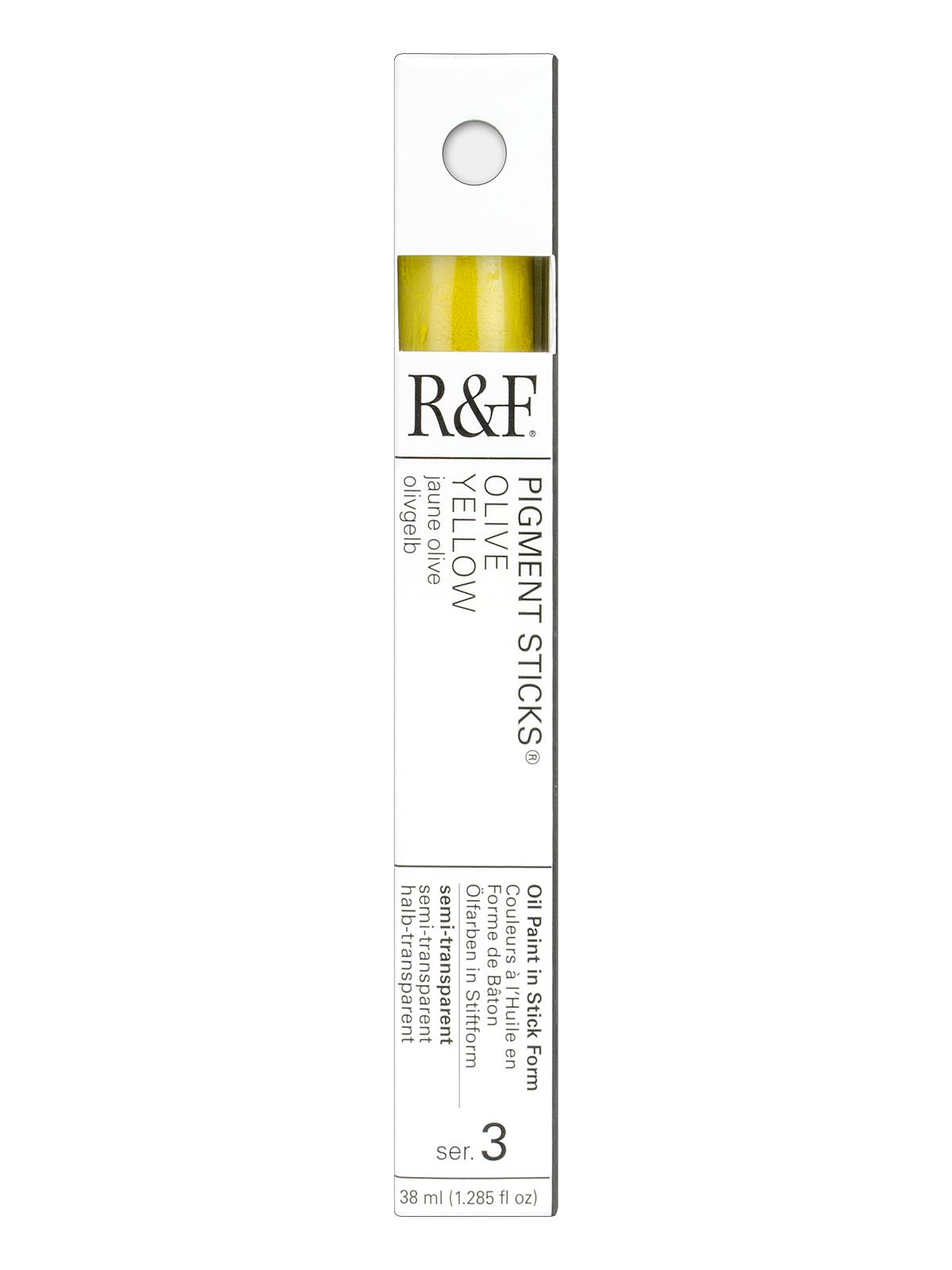 Pigment Sticks olive yellow 38 ml