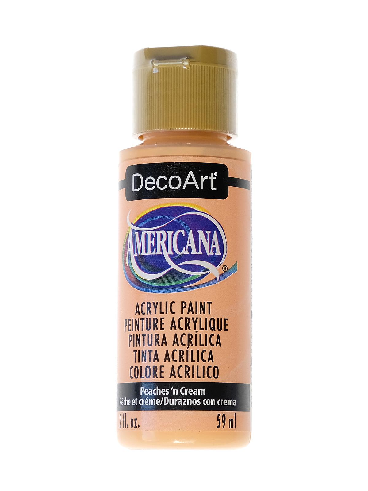 Americana Acrylic Paints peaches and cream 2 oz.