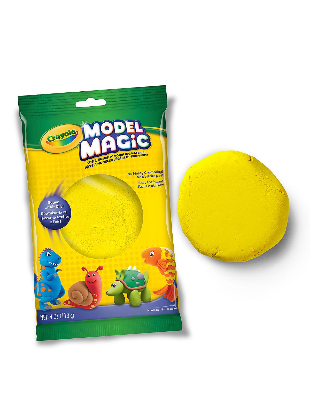 Model Magic yellow 4 oz. each