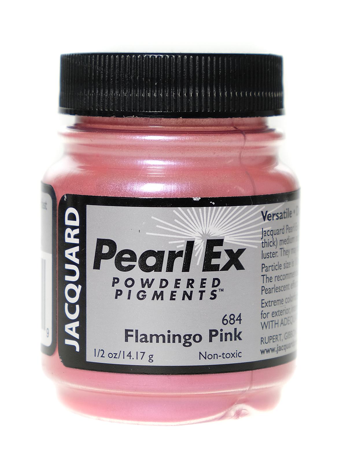Pearl Ex Powdered Pigments flamingo pink 0.50 oz.
