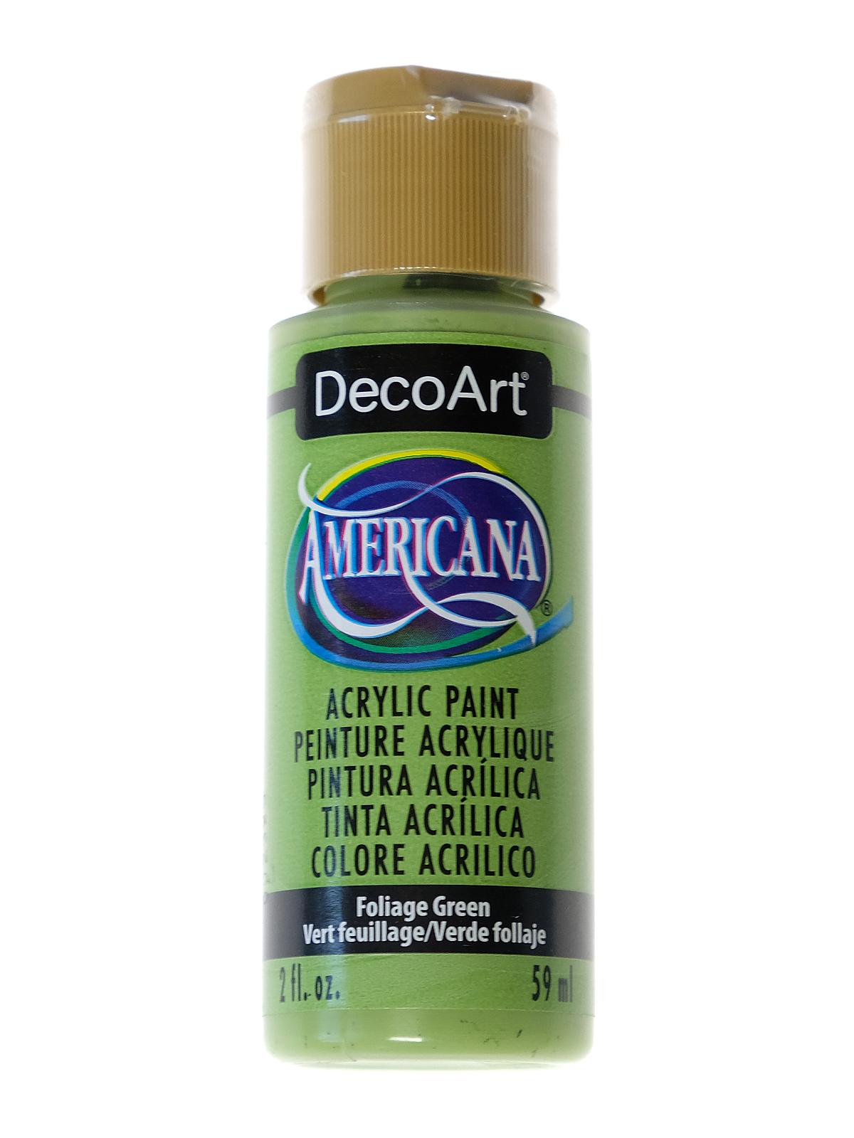 Americana Acrylic Paints foliage green 2 oz.