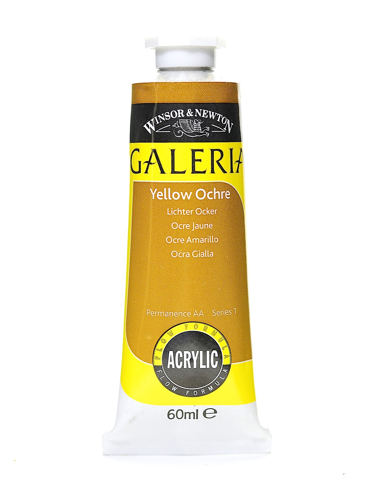 Galeria Flow Formula Acrylic Colours yellow ochre 60 ml 744
