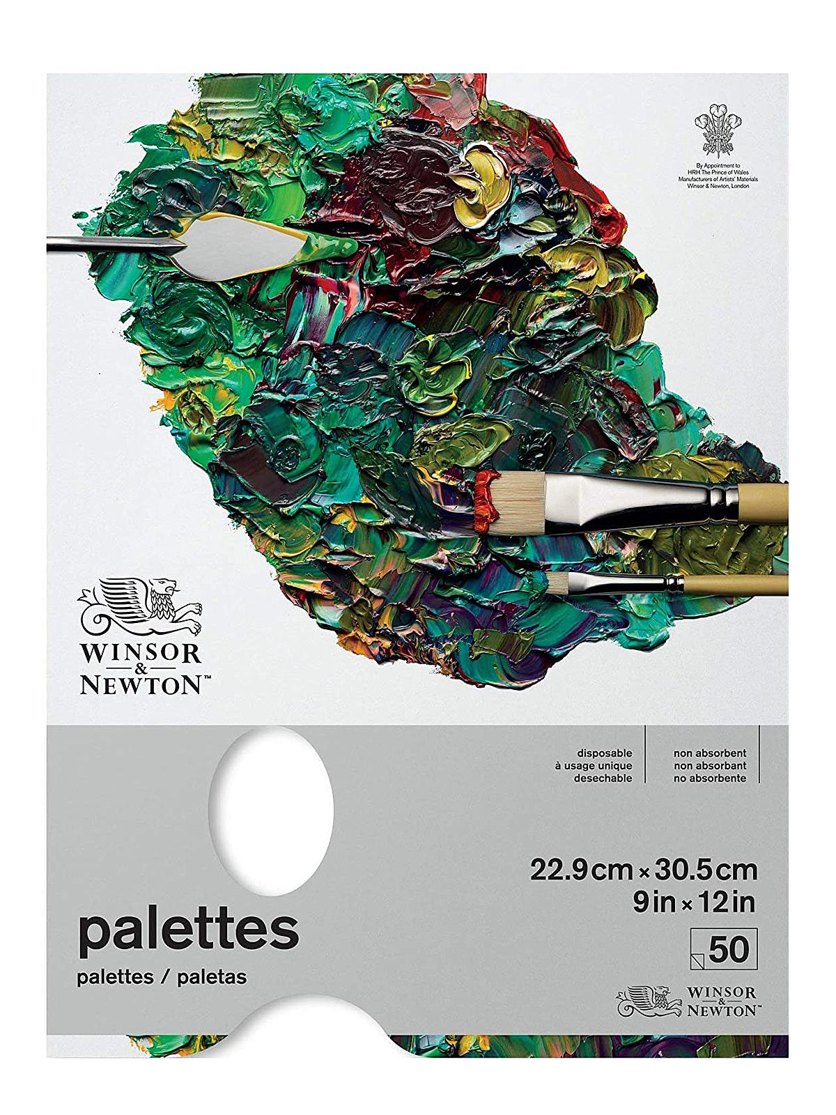 Palette Paper Pad tape bound 9 in. x 12 in. 50 sheets