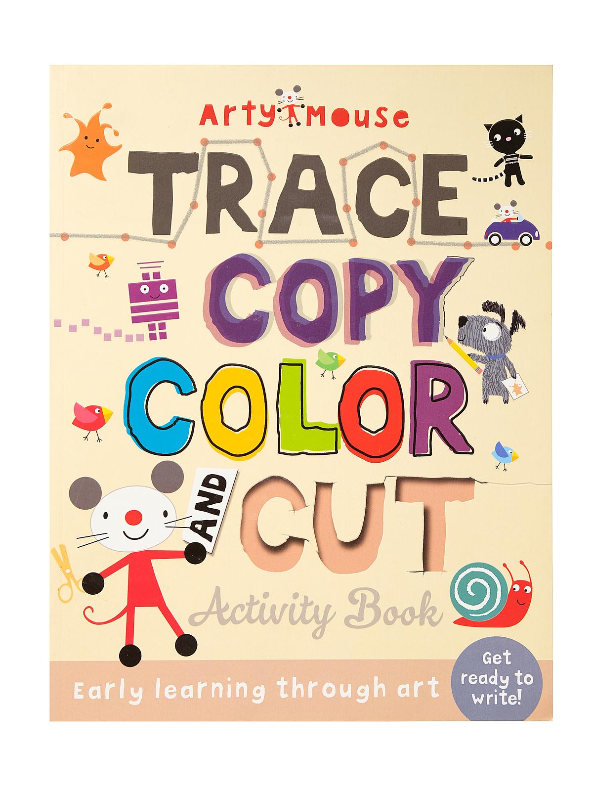 Trace, Copy, Color And Cut Each