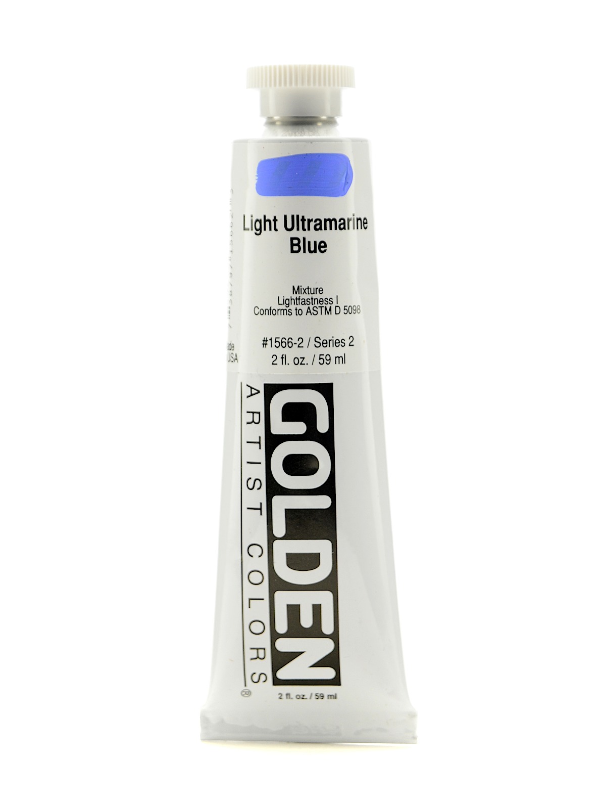 Heavy Body Acrylics light ultramarine blue 2 oz.