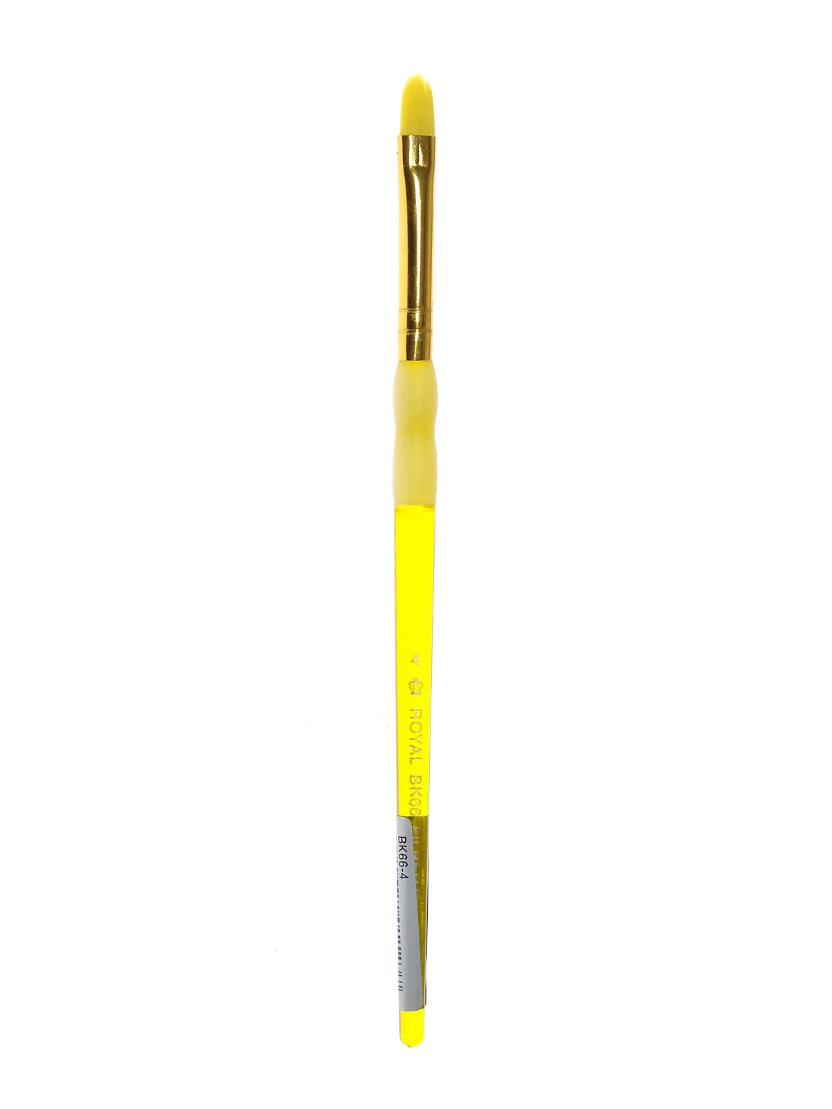 Big Kid's Choice Brushes filbert 4 yellow