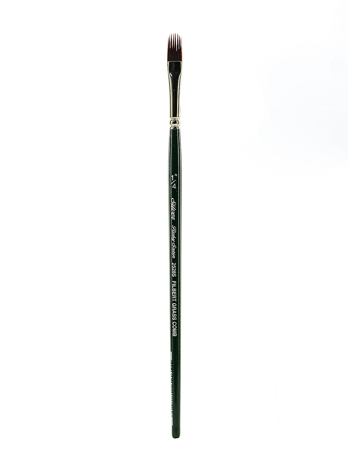 Ruby Satin Series Synthetic Brushes Short Handle 1 4 in. grass comb 2528S