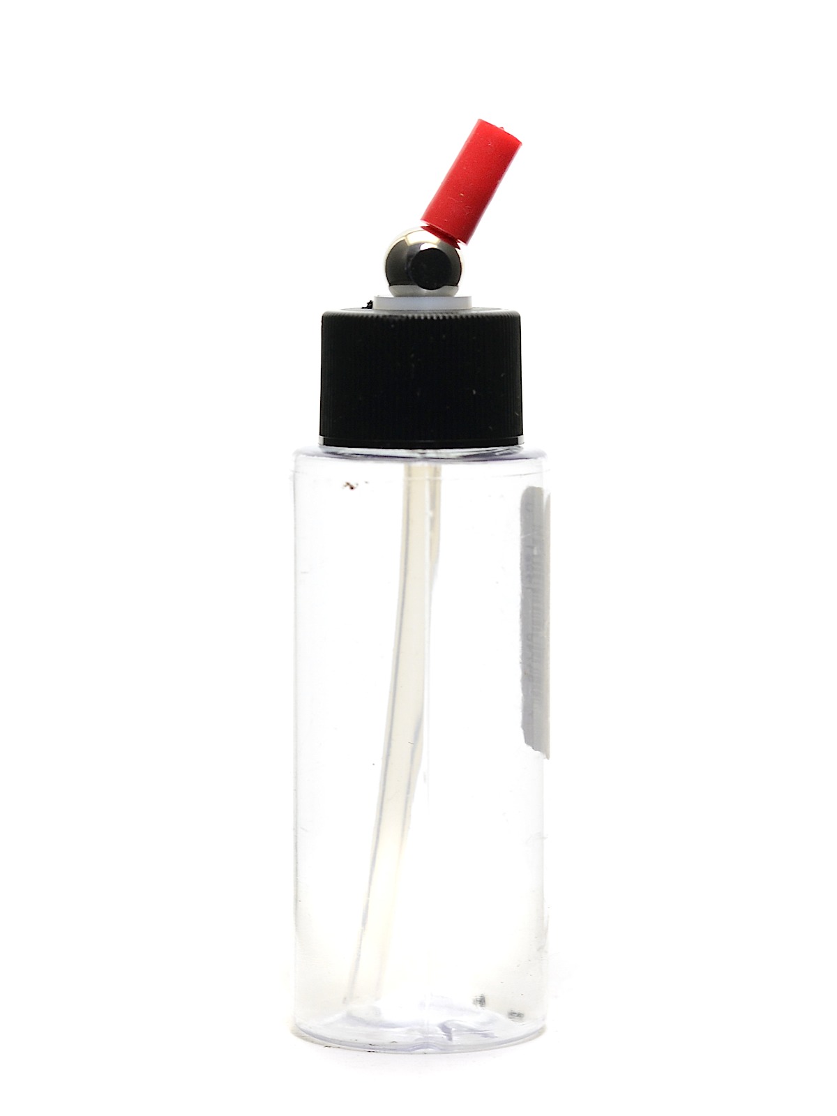 Clear Cylinder Bottles with Caps 4 oz. clear no-rust cap