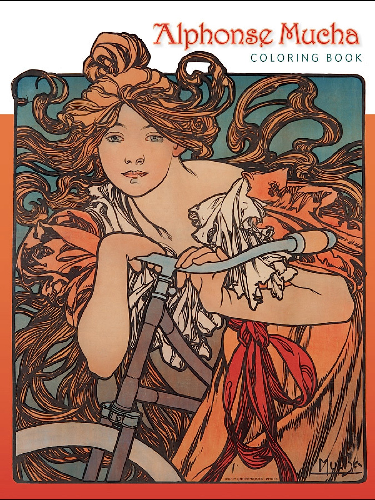 Coloring Books Alphonse Mucha