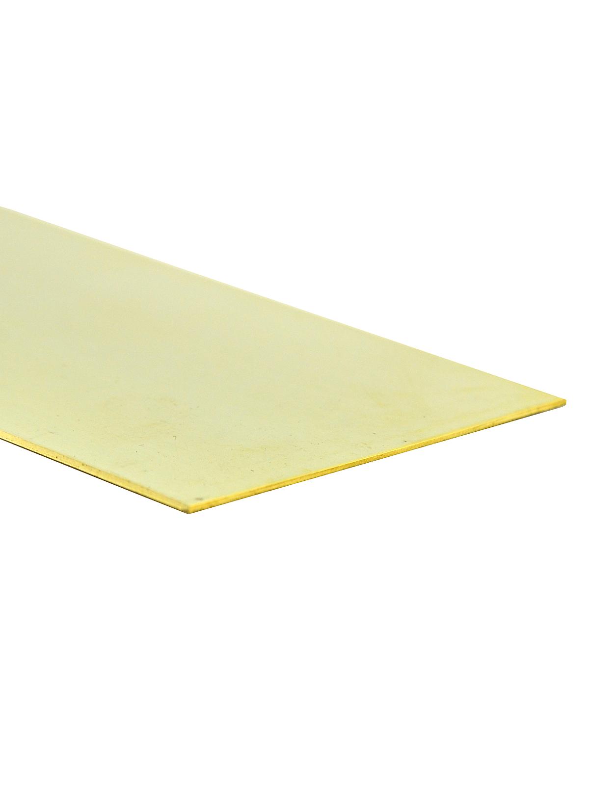 Metal Strips brass .032 in. x 2 in. 12 in.