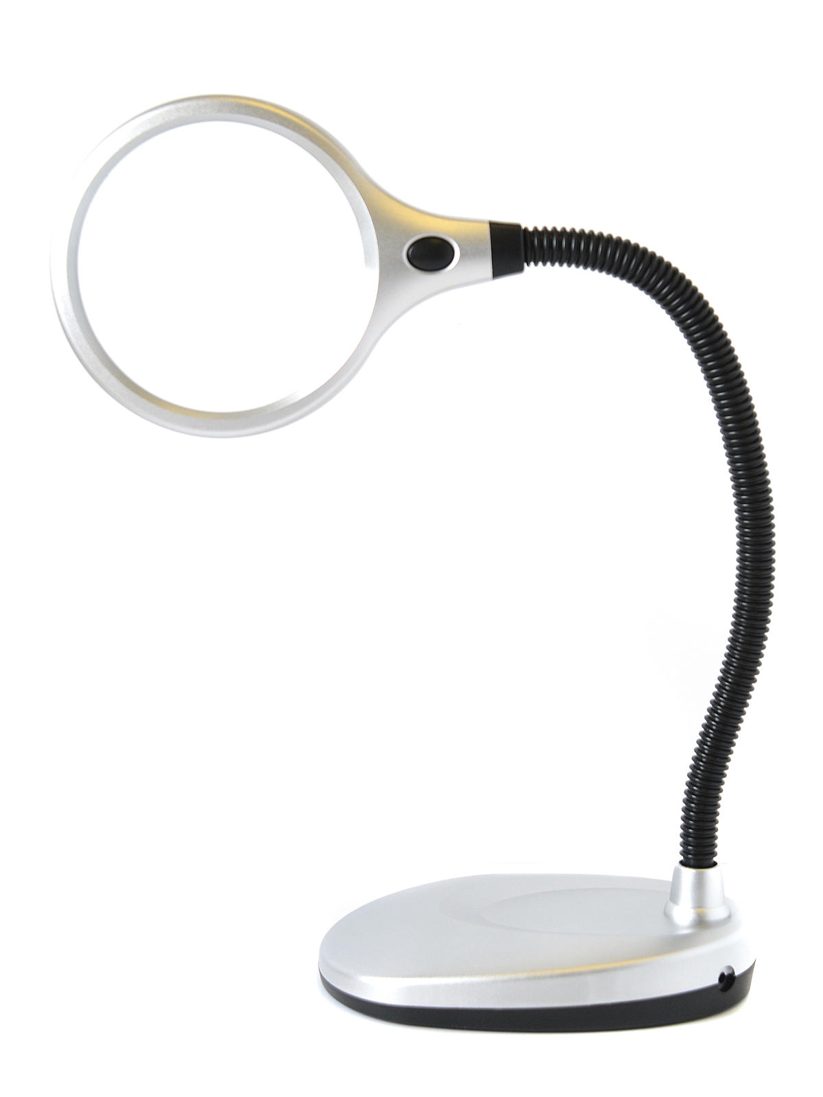 Led Magnifiers Desk Flex With Bifocal, 4 In. Lens 2x (6x Bifocal)