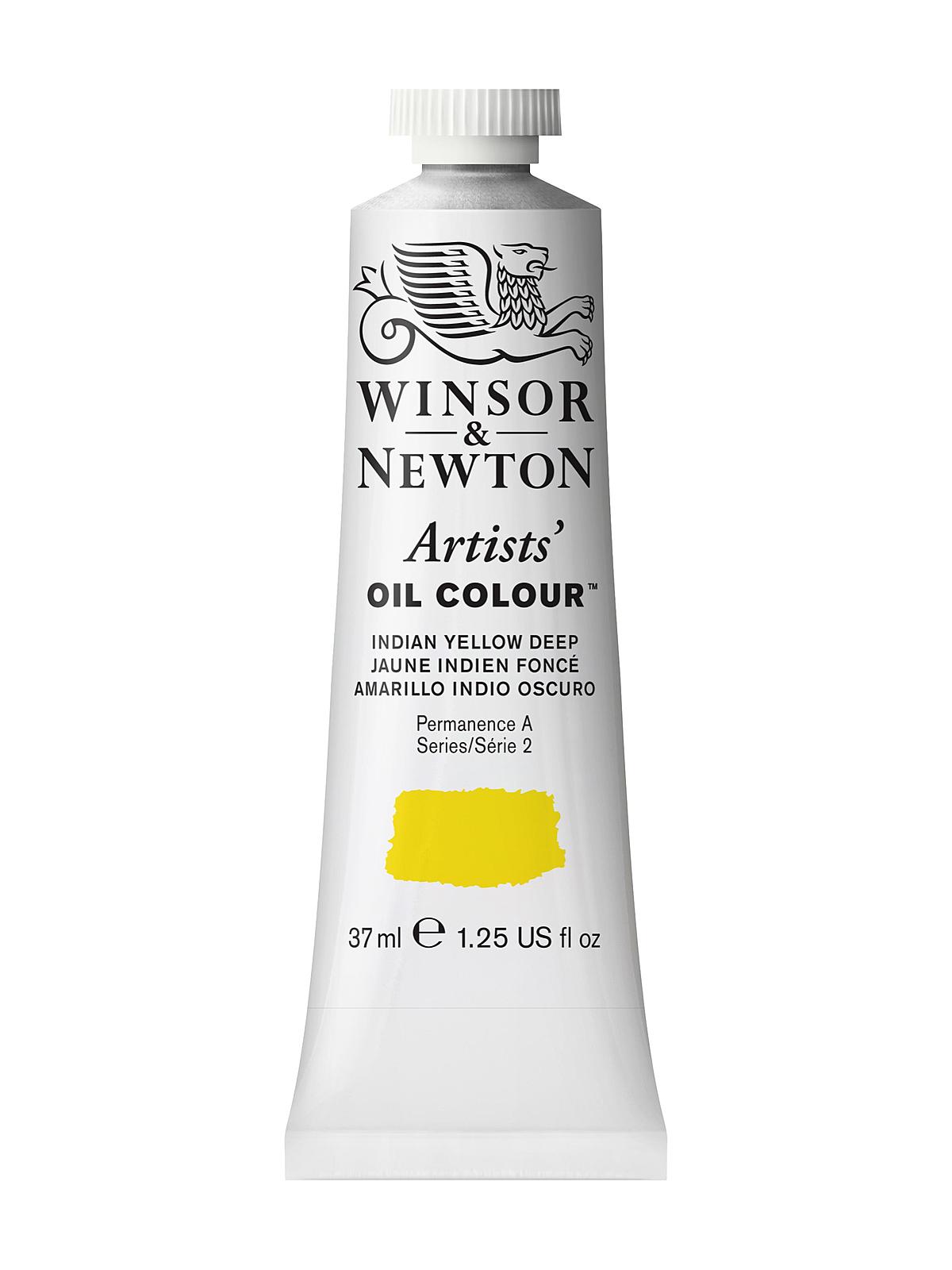 Artists' Oil Colours Indian yellow deep 320 37 ml
