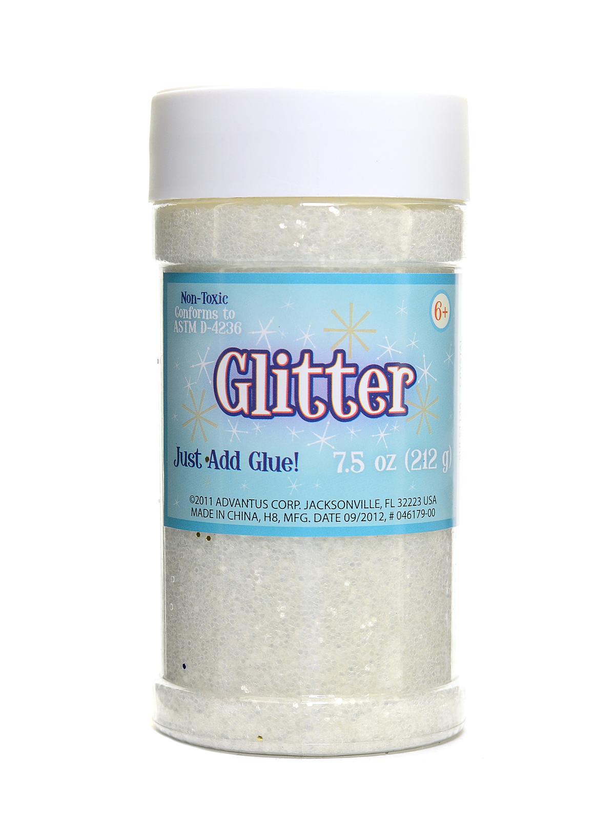 Glitter crystal 8 oz. shaker bottle