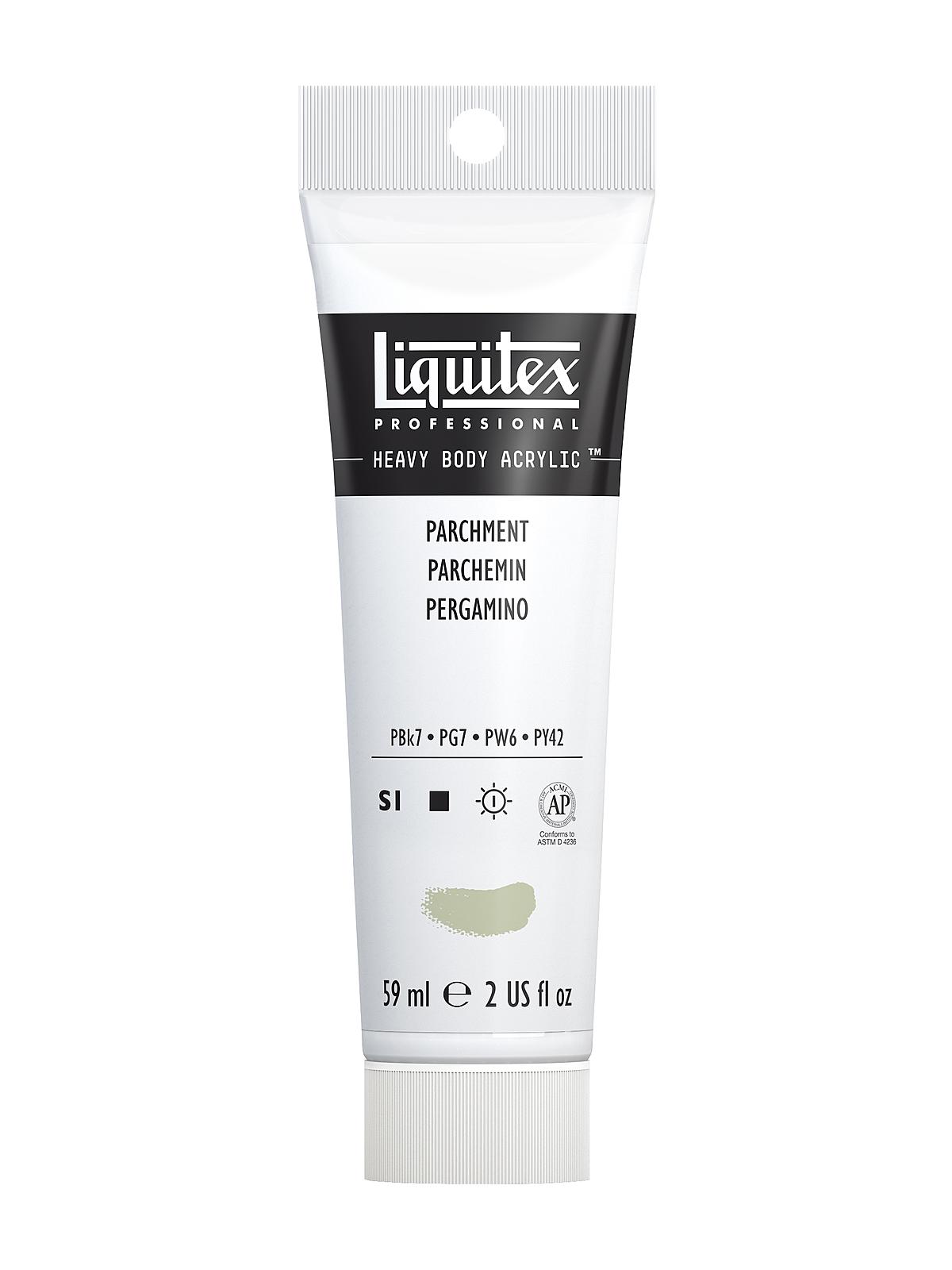 Heavy Body Professional Artist Acrylic Colors parchment 2 oz.