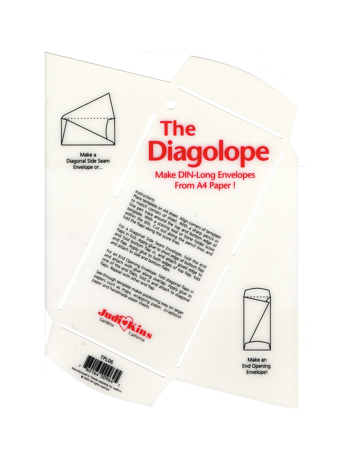 Envelope Templates Diagalope Template