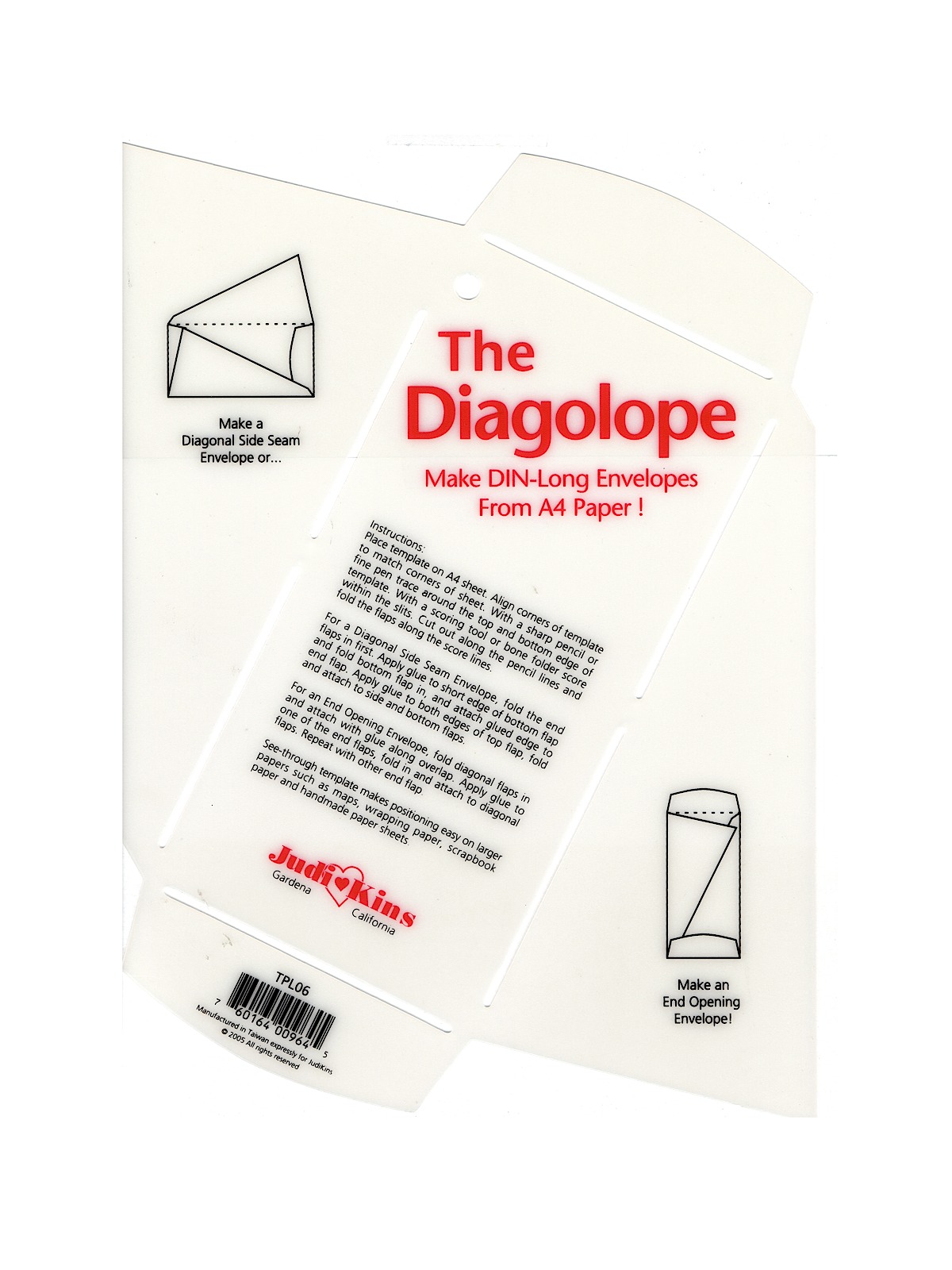 Envelope Templates diagalope template