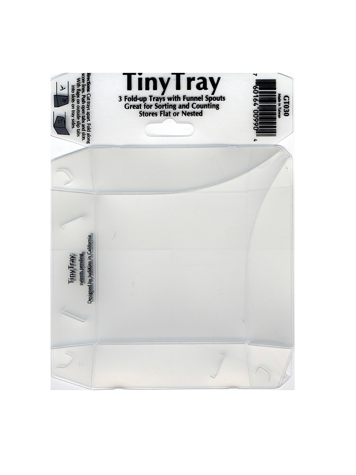 Crafting Trays Tiny Tray 3 in. x 3 in. set of 3