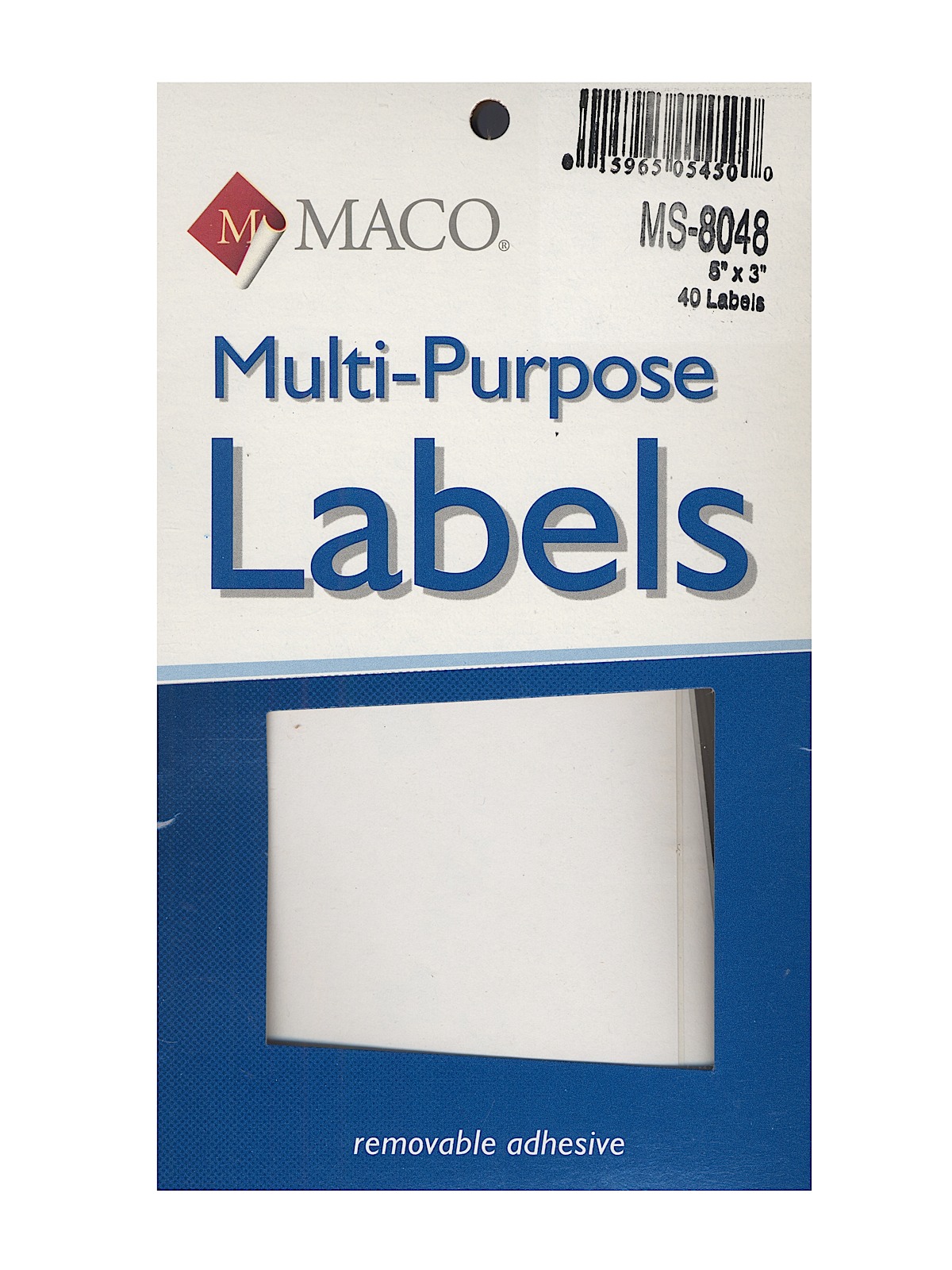 Multi-Purpose Handwrite Labels rectangular 3 in. x 5 in. pack of 40