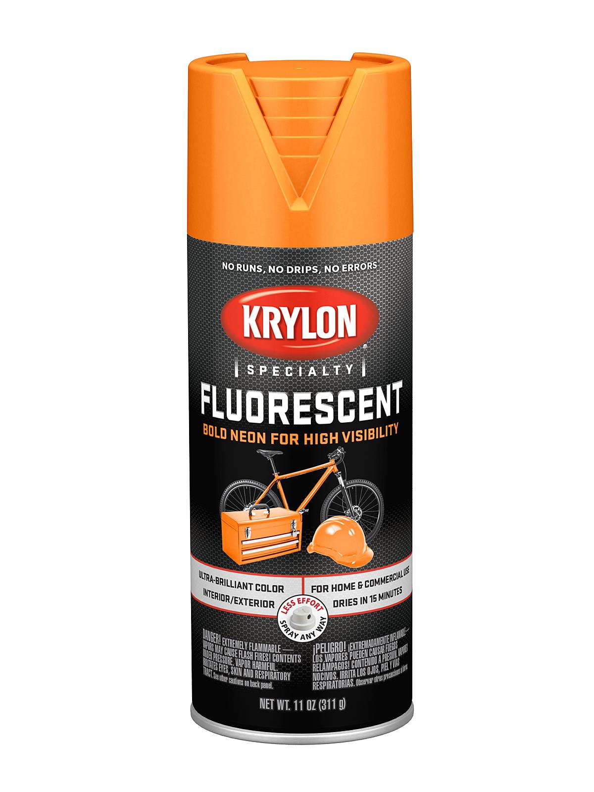 Fluorescent Spray Paint yellow orange